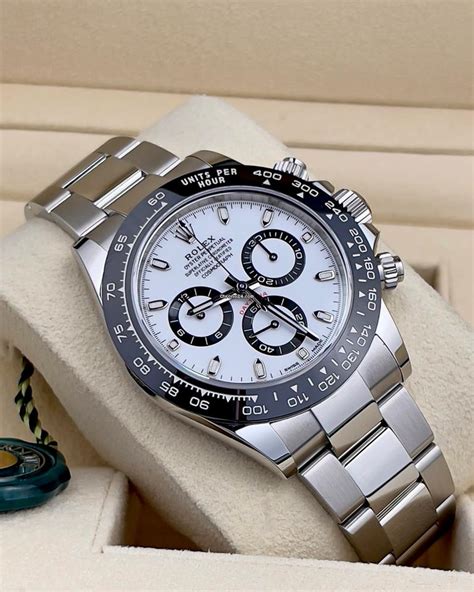 rolex daytona panda list price|rolex daytona stainless steel panda.